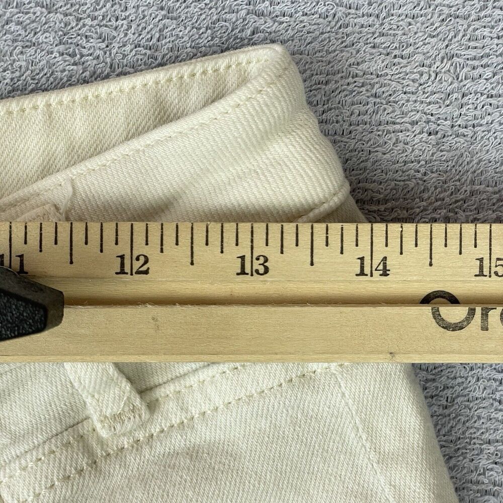 Pilcro Hemp / Cotton Baggy Pants Women’s 25 Cream / Off White Ankle Length - Picture 16 of 16